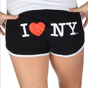 I LOVE NY Booty Shorts